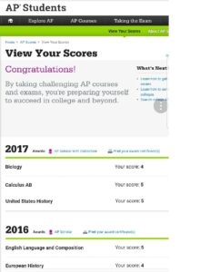 AP Calculus Score 5