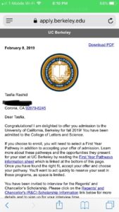 UC Berkeley Student